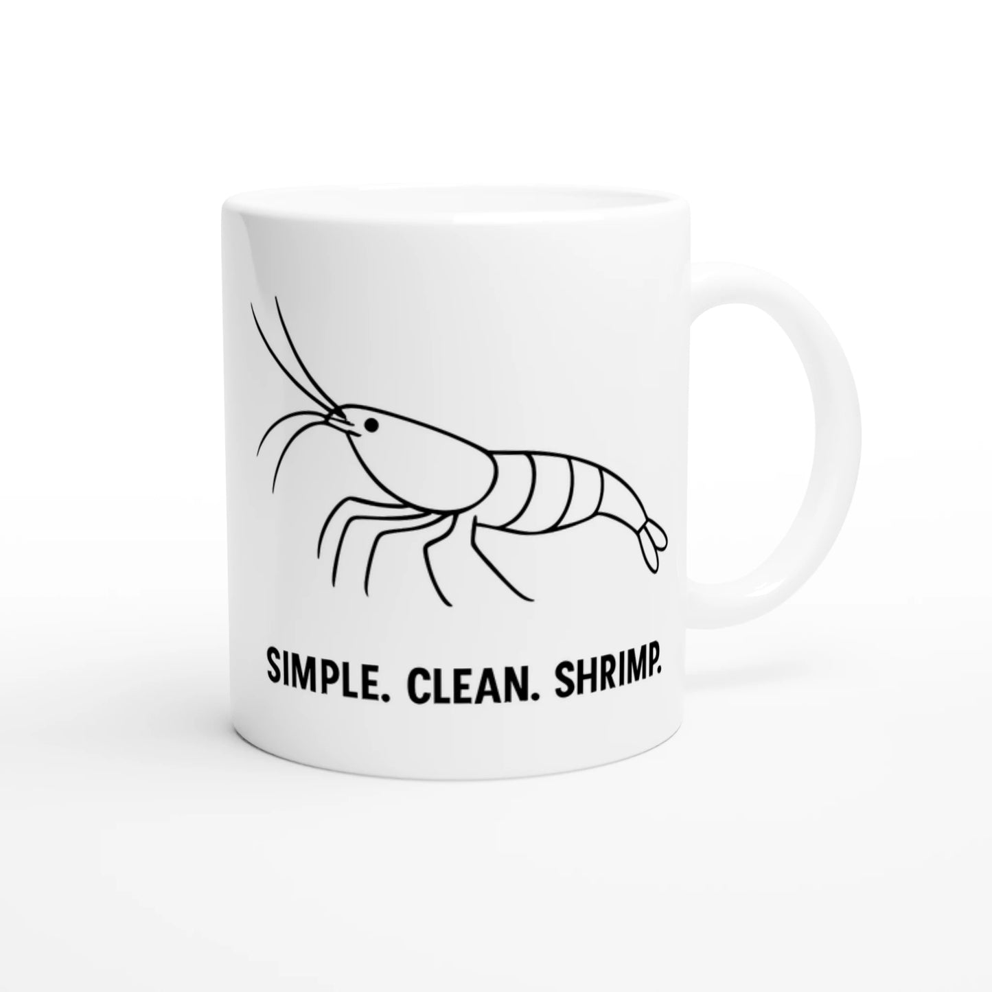 Simple. Clean. Shrimp. – Tasse - Shrimplab