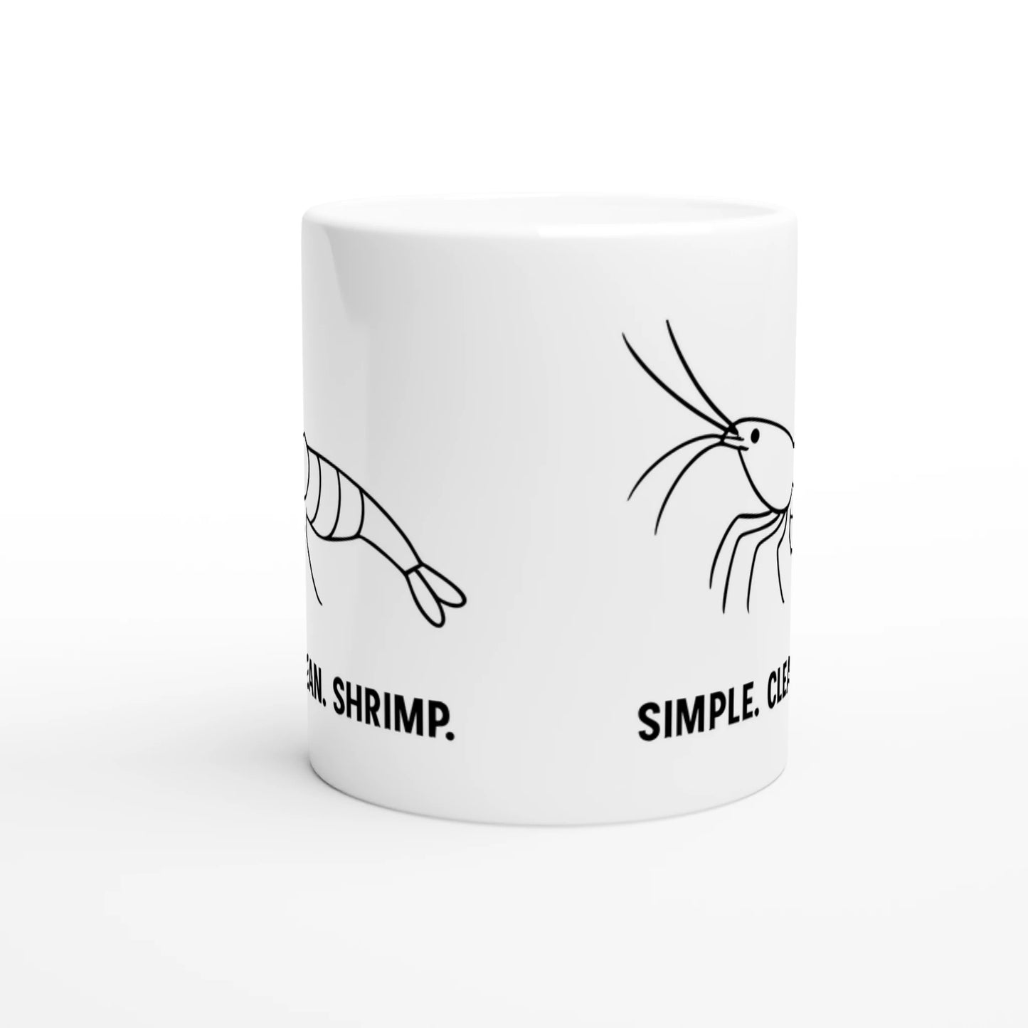Simple. Clean. Shrimp. – Tasse - Shrimplab