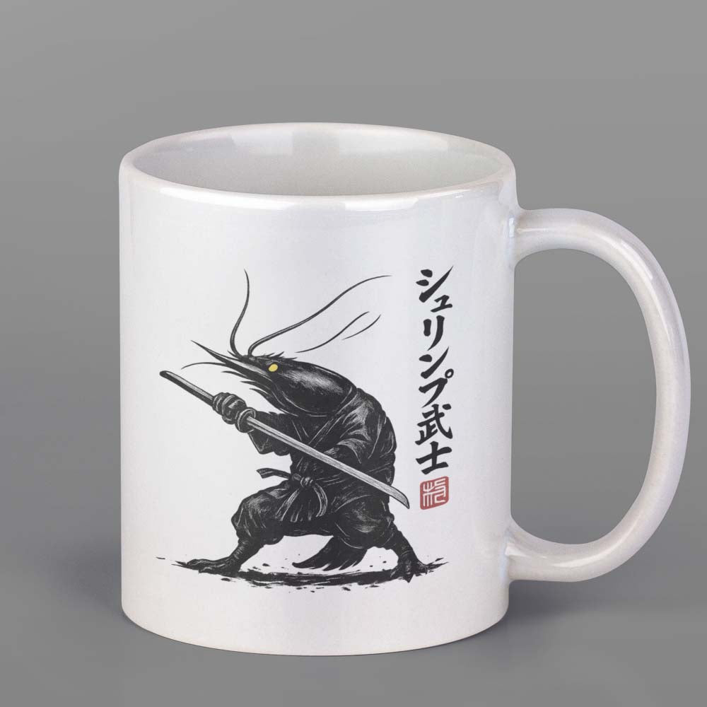 Shrimp Samurai – Tasse