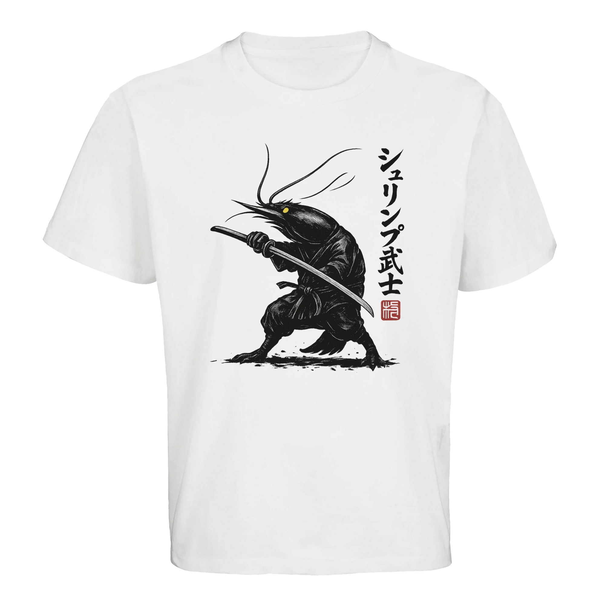 Shrimp Samurai – Oversized Shirt - Shrimplab