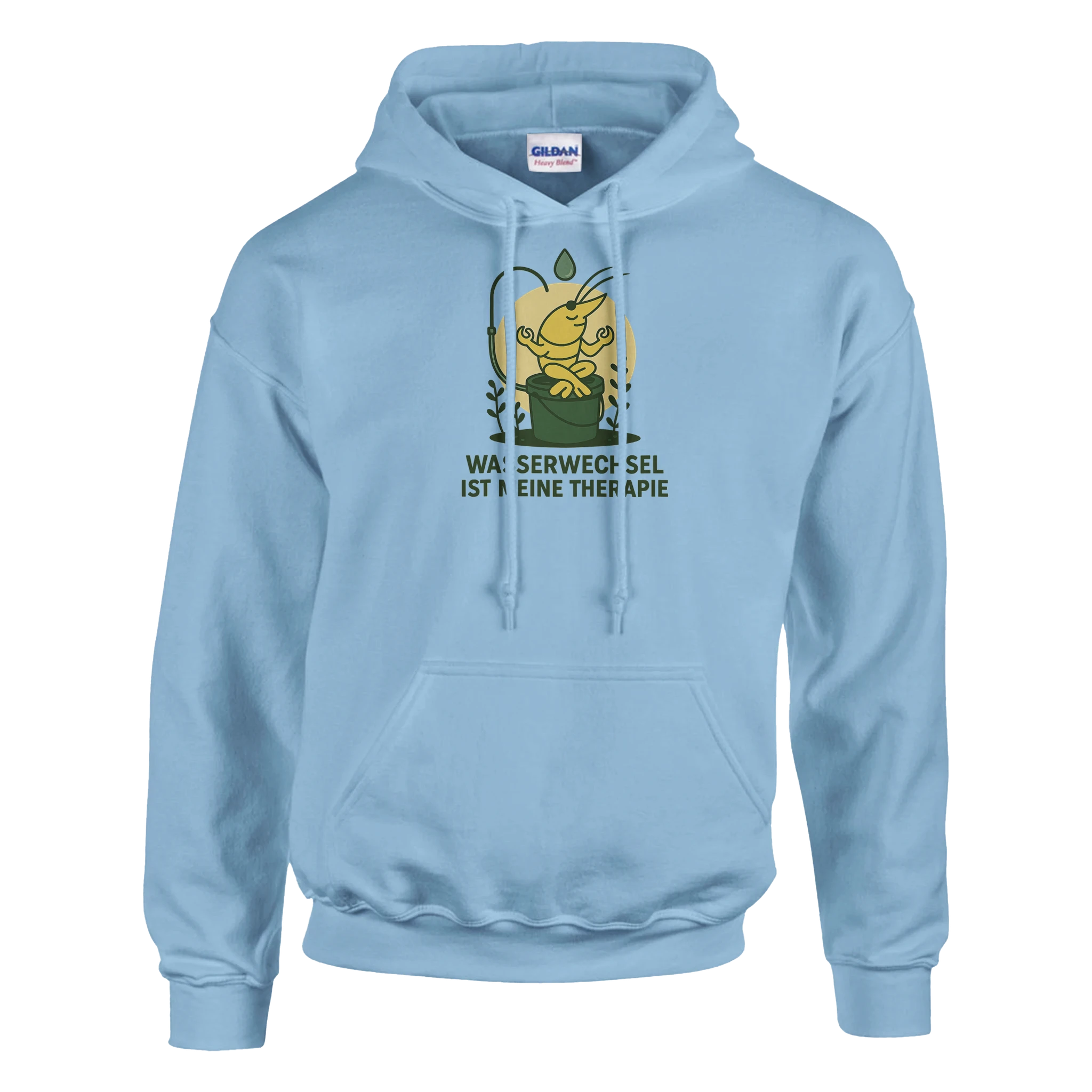 Wasserwechsel ist meine Therapie – Hoodie - Shrimplab