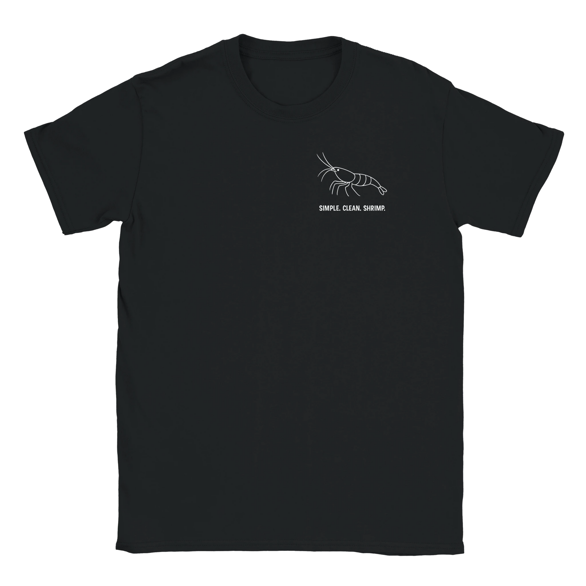 Simple. Clean. Shrimp. – T-Shirt - Shrimplab