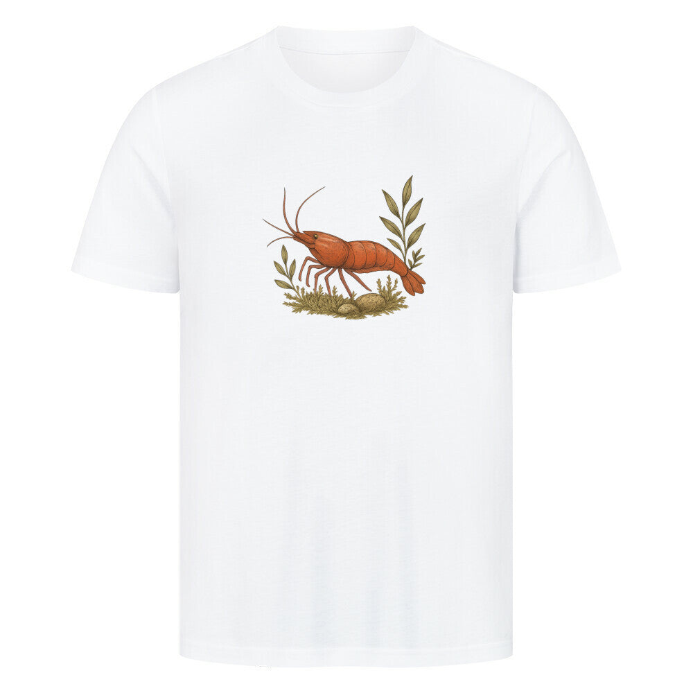 Red Shrimp Botanical – Shirt - Shrimplab