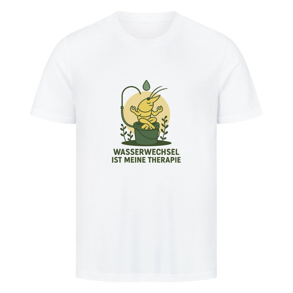 Wasserwechsel ist meine Therapie – Shirt - Shrimplab