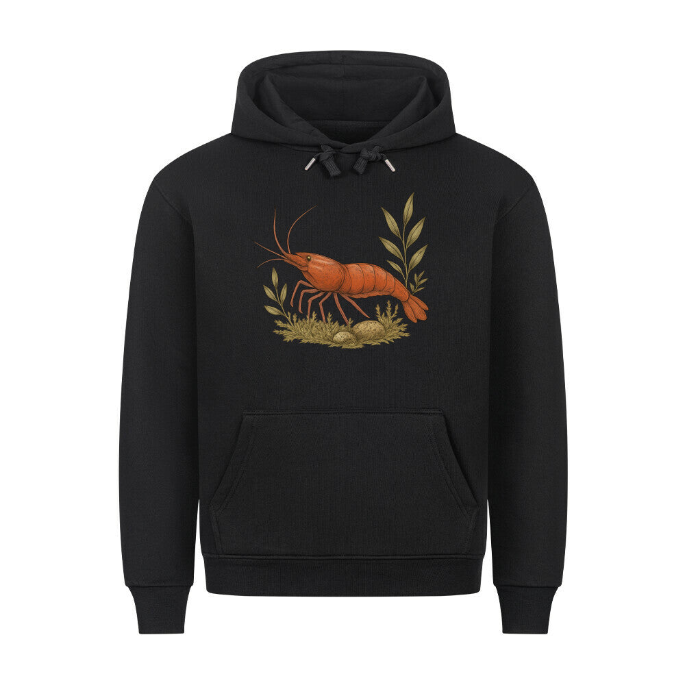 Red Shrimp Botanical – Hoodie - Shrimplab