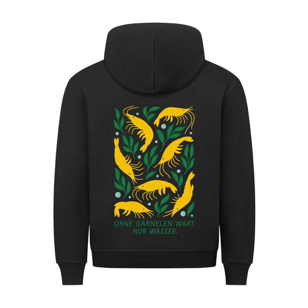Ohne Garnelen wär’s nur Wasser – Hoodie - Shrimplab