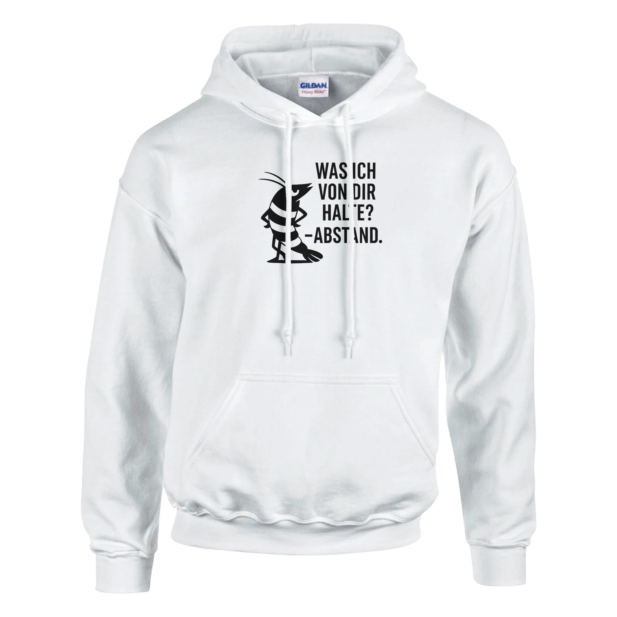 Abstand bitte – Hoodie - Shrimplab