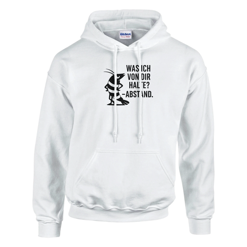 Abstand bitte – Hoodie - Shrimplab