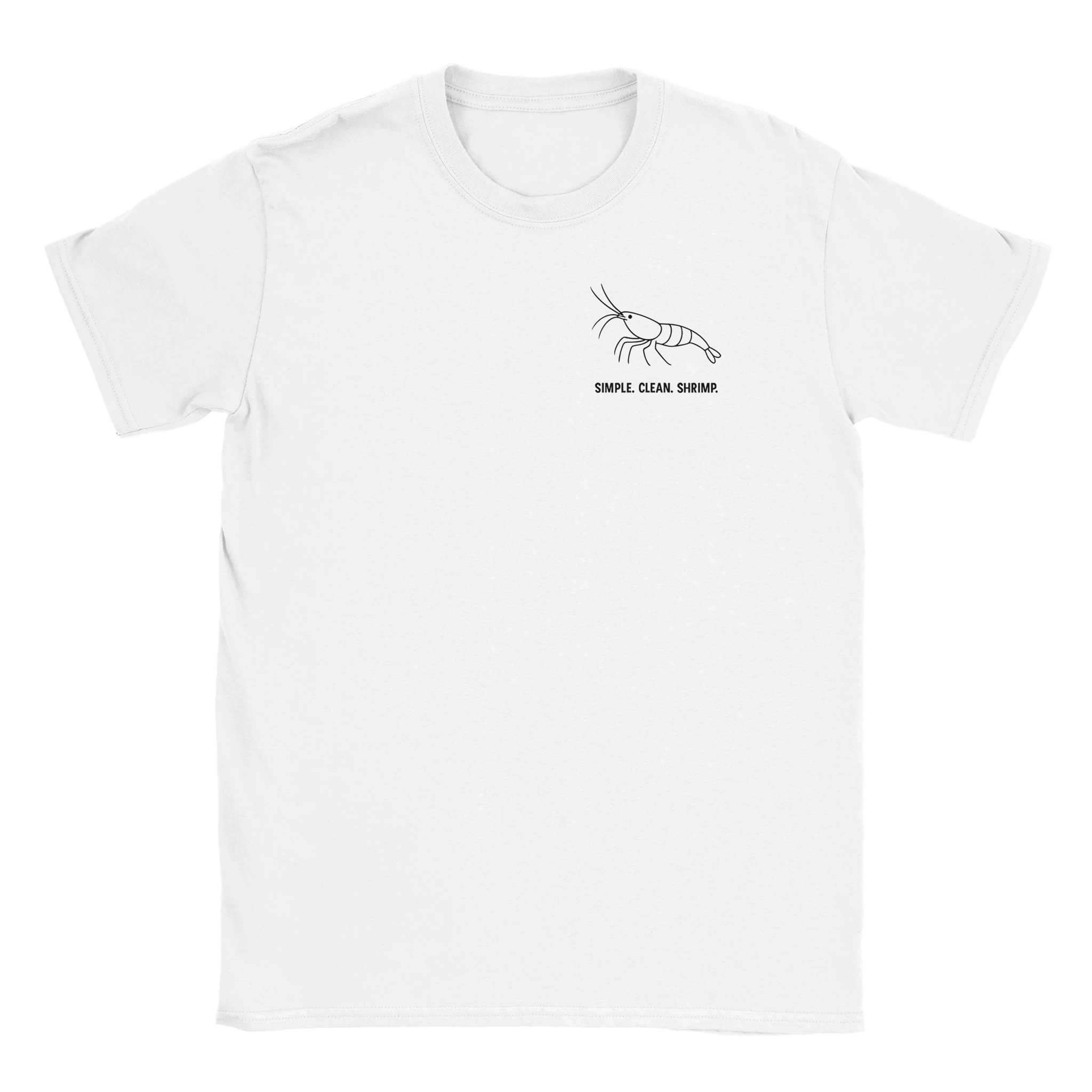 Simple. Clean. Shrimp. – T-Shirt - Shrimplab
