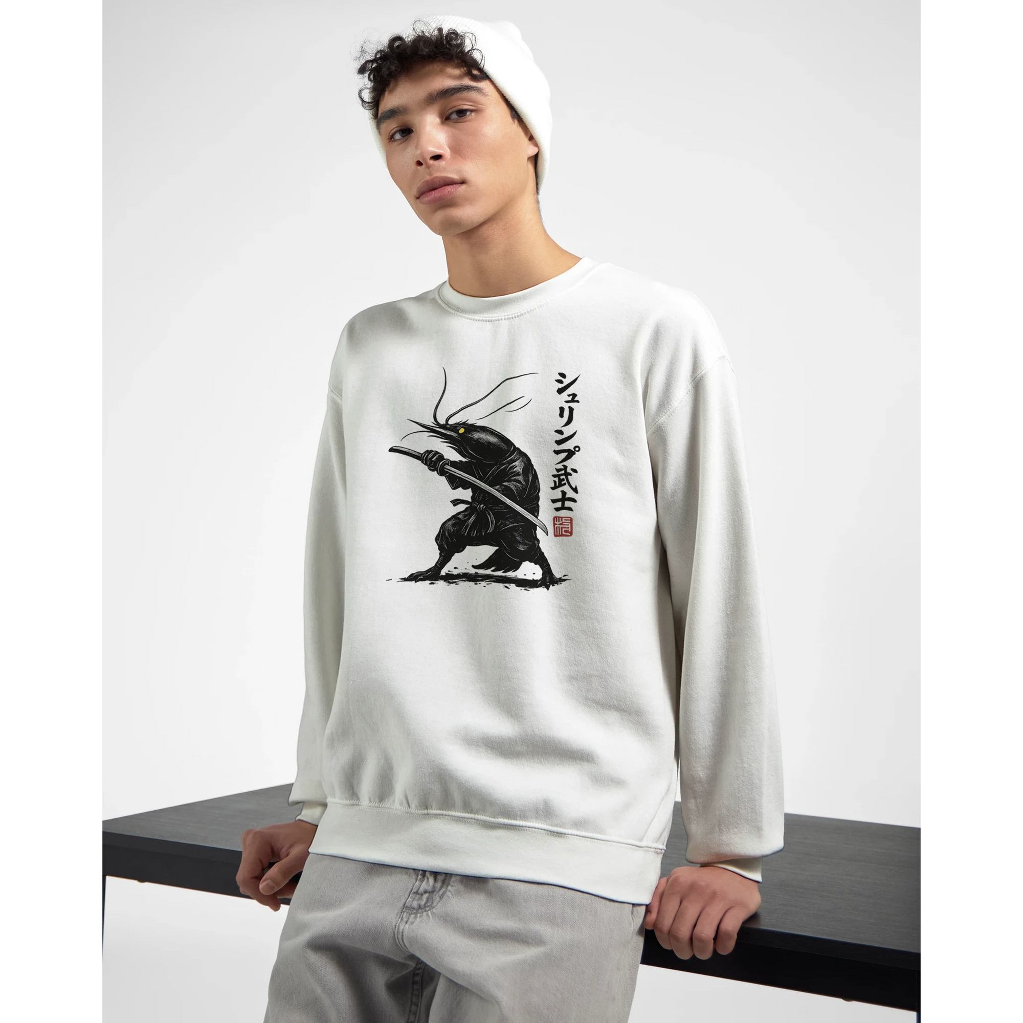 Shrimp Samurai – Sweatshirt - Shrimplab