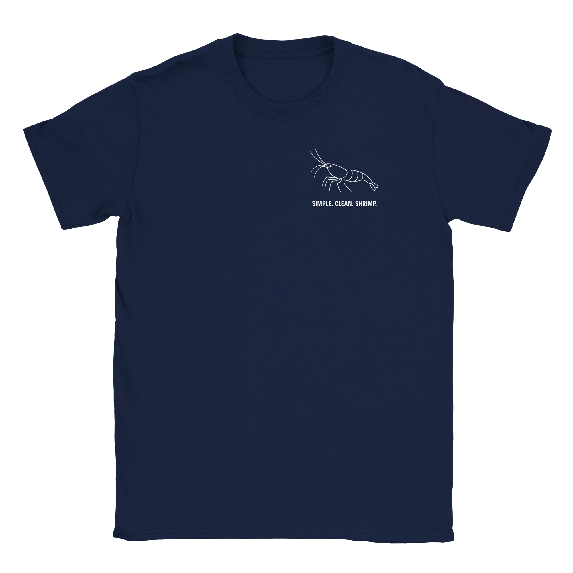 Simple. Clean. Shrimp. – T-Shirt - Shrimplab