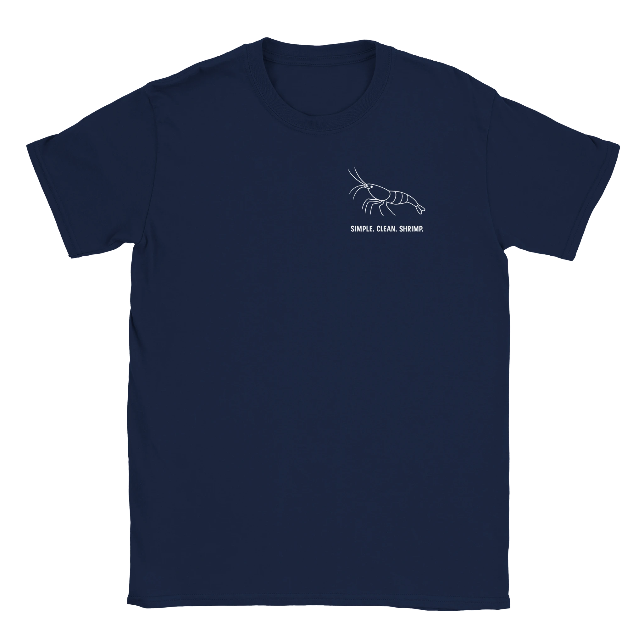 Simple. Clean. Shrimp. – T-Shirt - Shrimplab