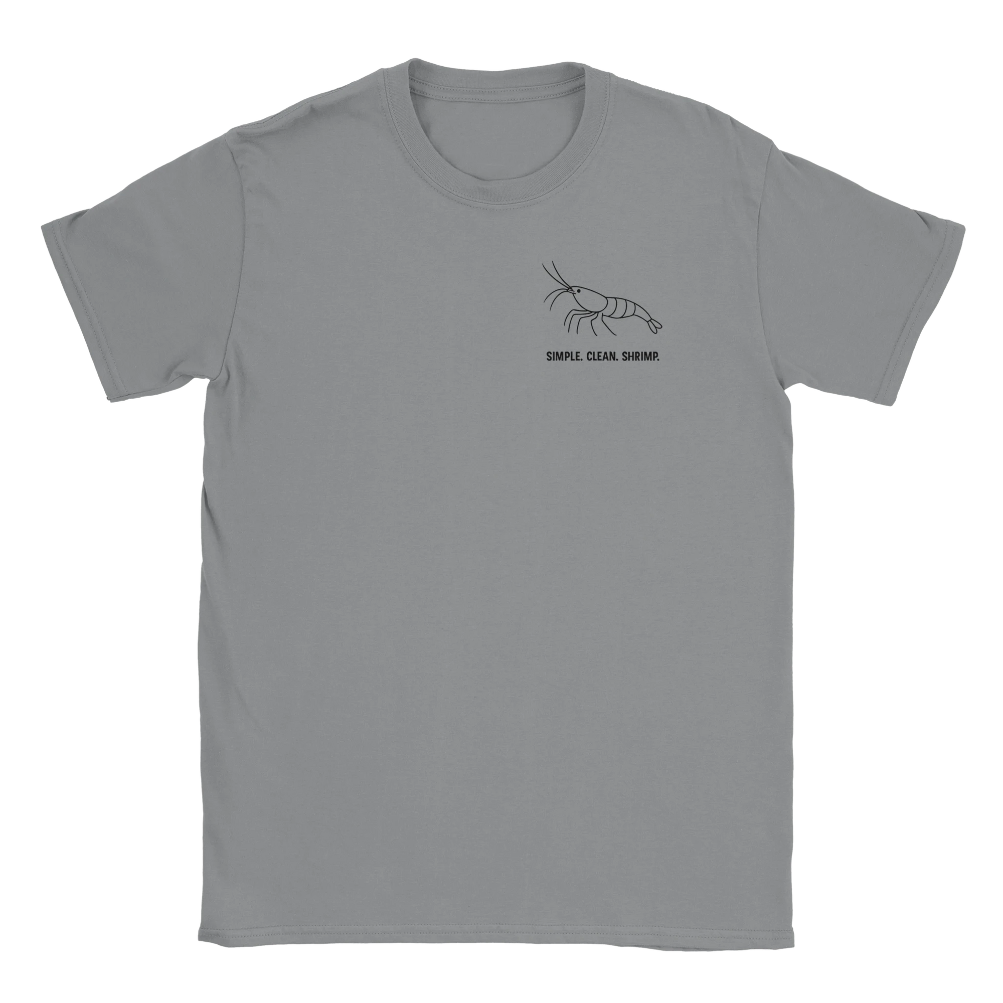 Simple. Clean. Shrimp. – T-Shirt - Shrimplab