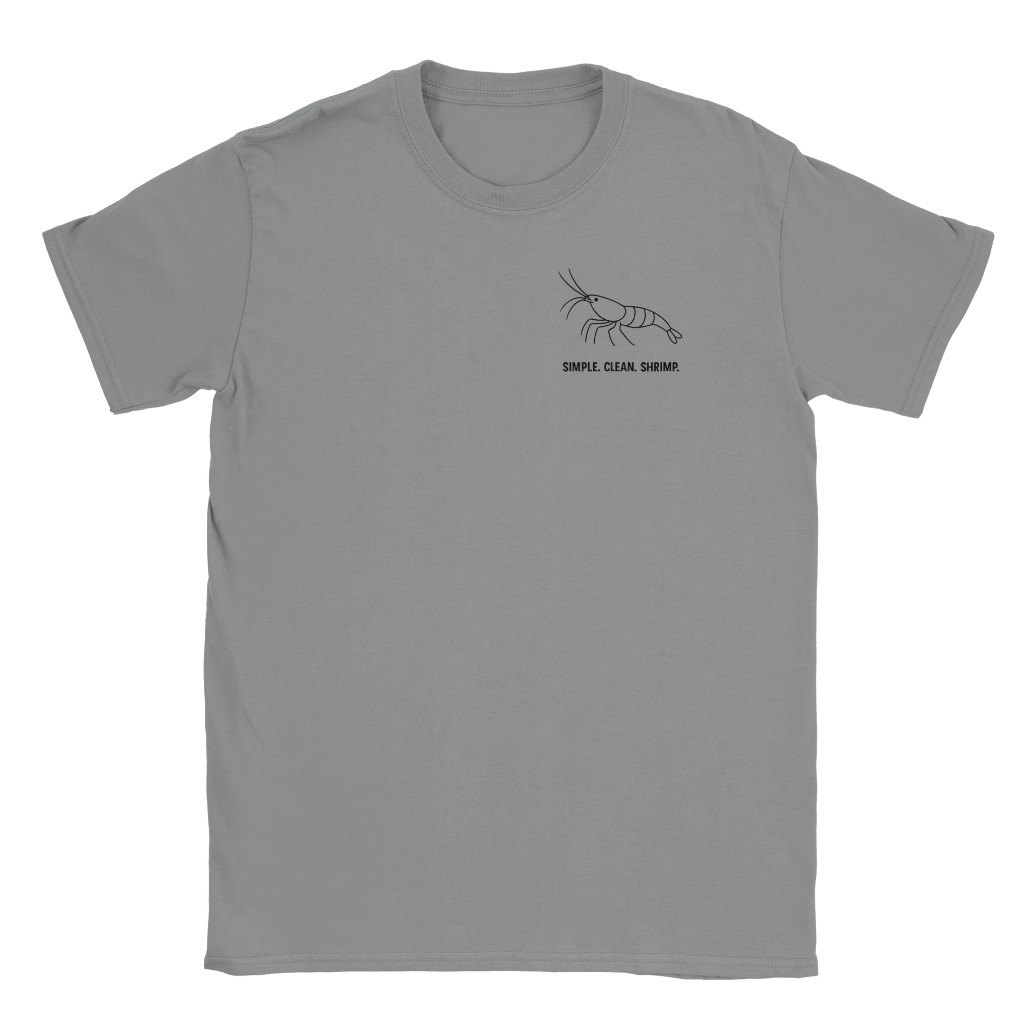 Simple. Clean. Shrimp. – T-Shirt - Shrimplab