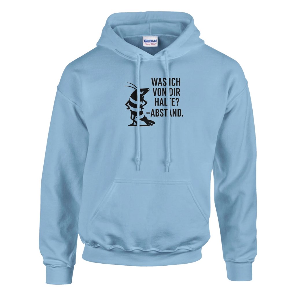 Abstand bitte – Hoodie - Shrimplab