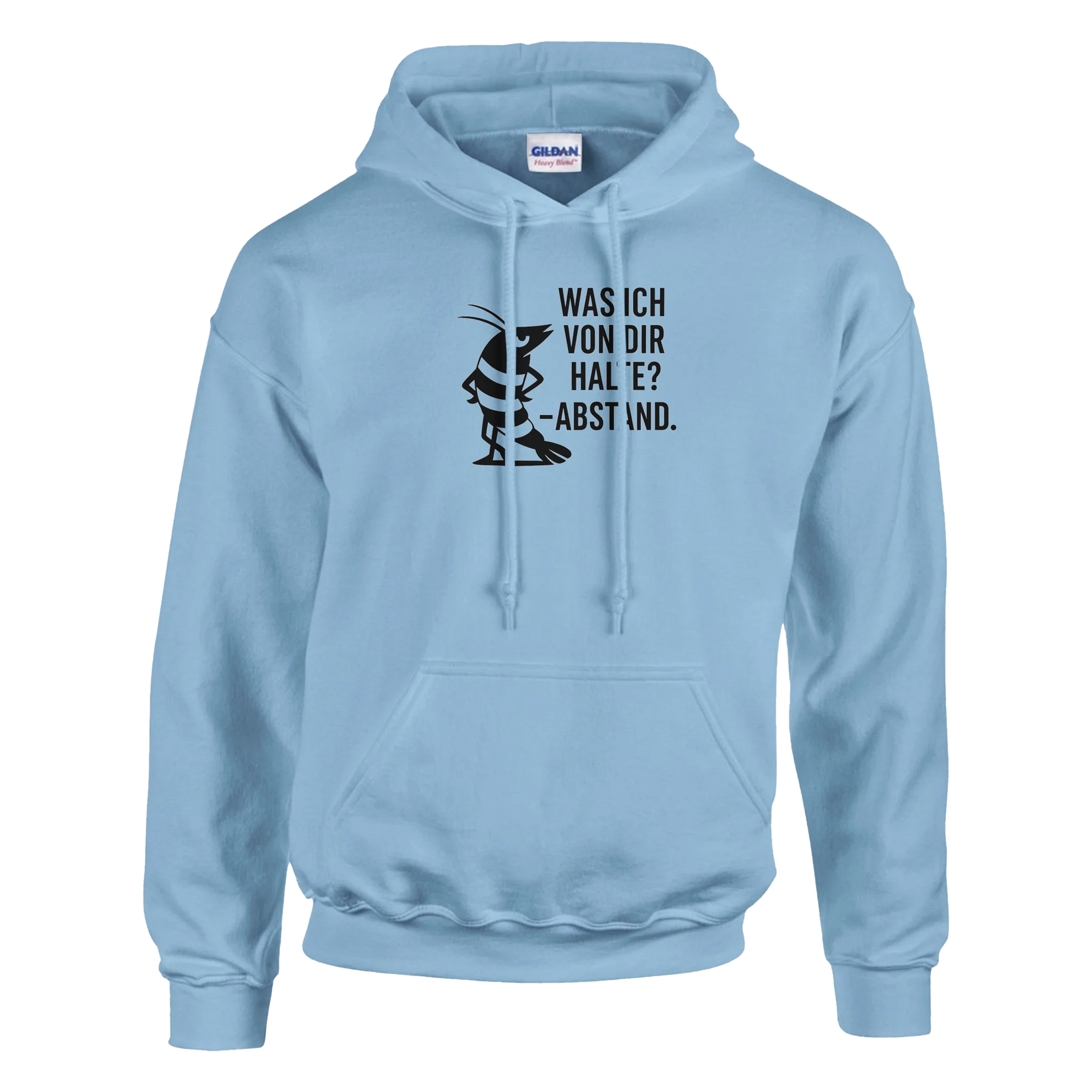 Abstand bitte – Hoodie - Shrimplab