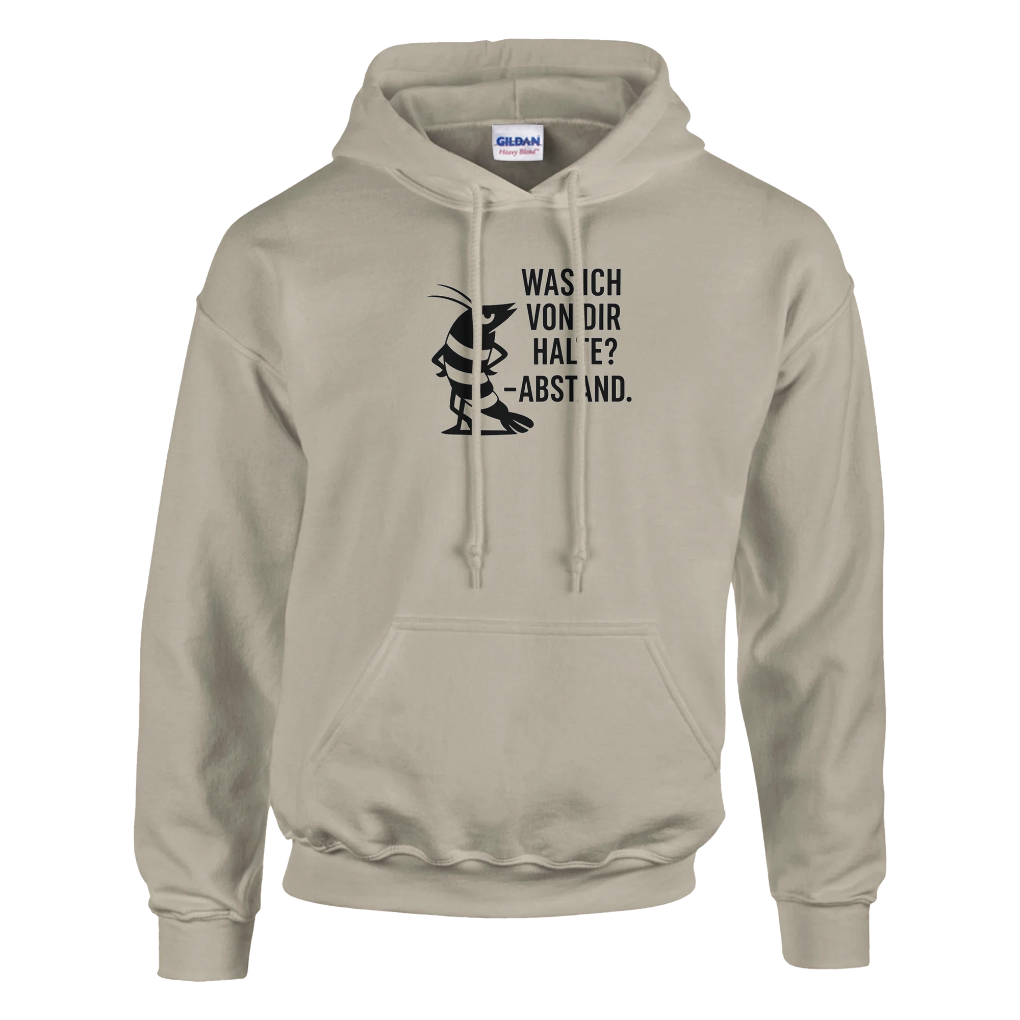 Abstand bitte – Hoodie - Shrimplab