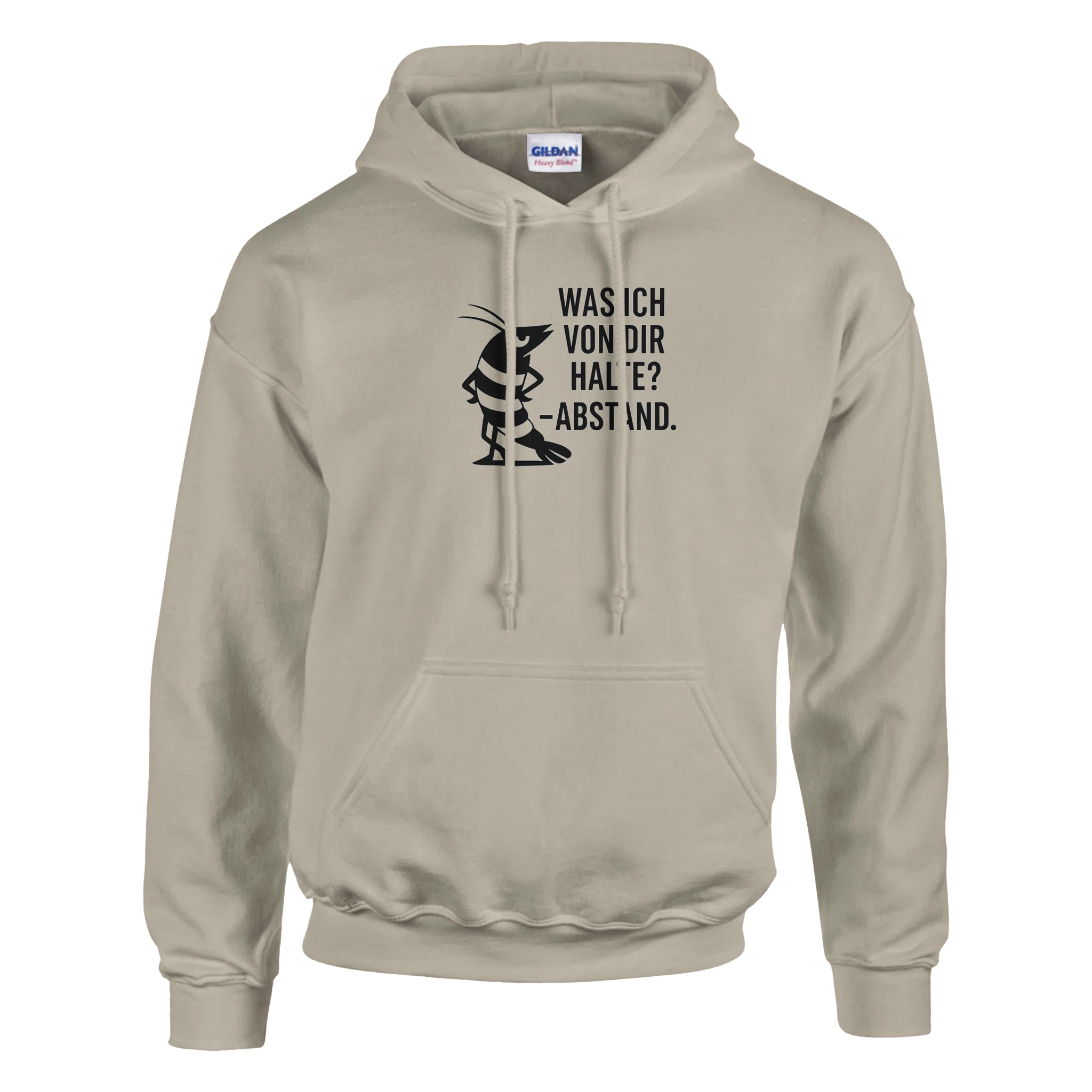 Abstand bitte – Hoodie - Shrimplab