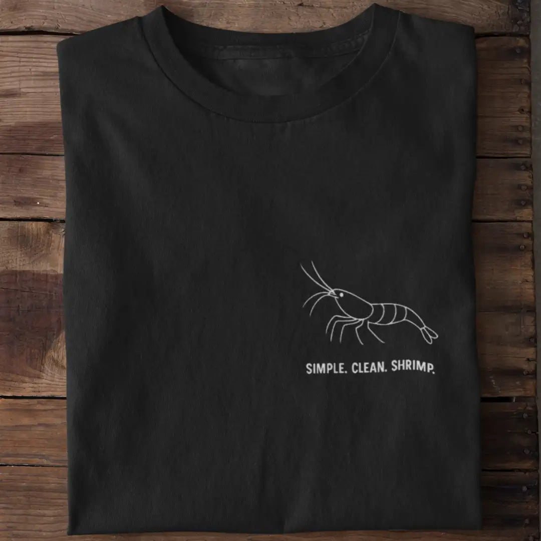 Simple. Clean. Shrimp. – T-Shirt