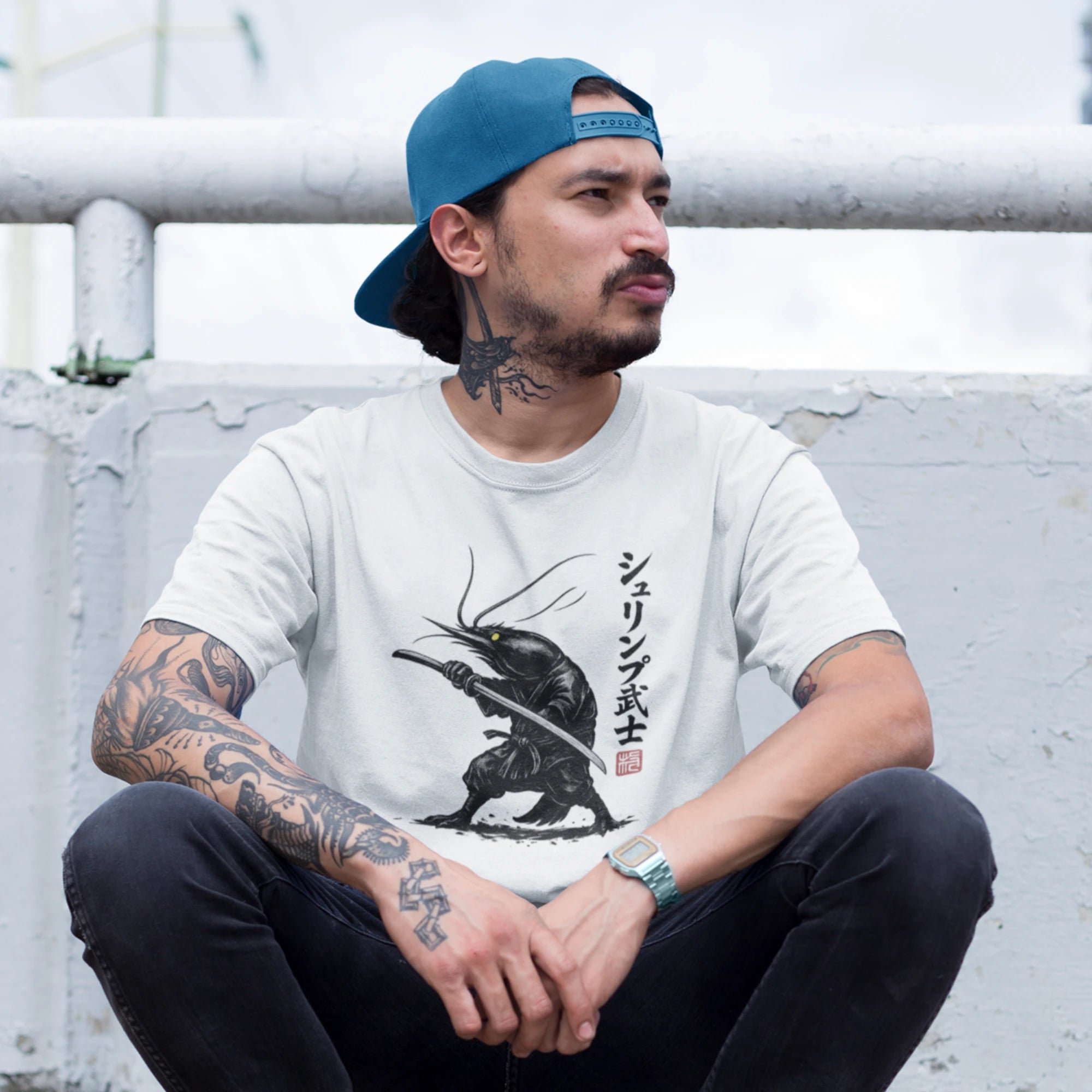 Shrimp Samurai – Shirt