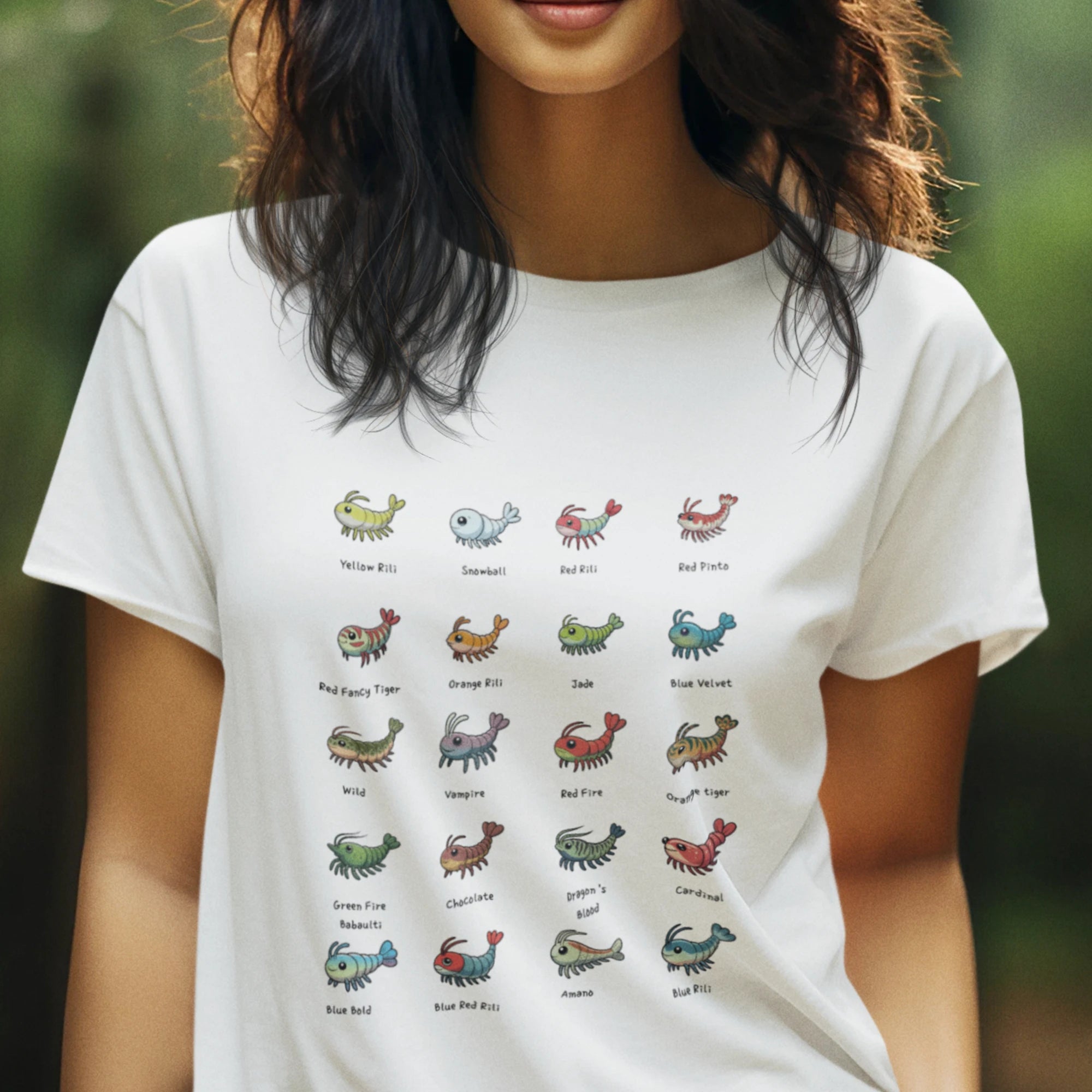 Beliebte Shrimp Arten - Shirt